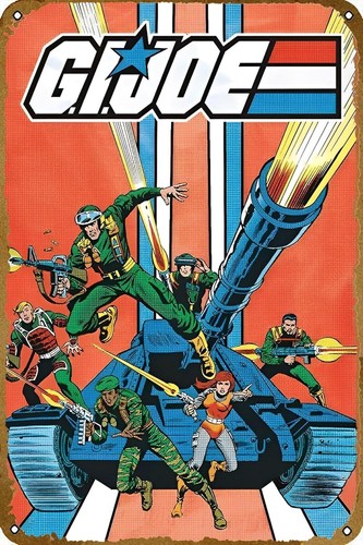 Gi Joe – Tank Poster Vintage R - Vintage Collectible Posters recensie en prijs