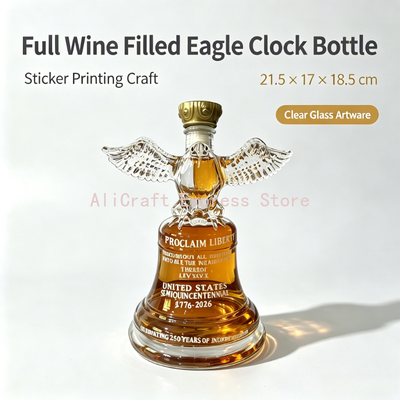 250th Independence Eagle Bell  - Vintage Collectible Liquor Bottles recensie en prijs