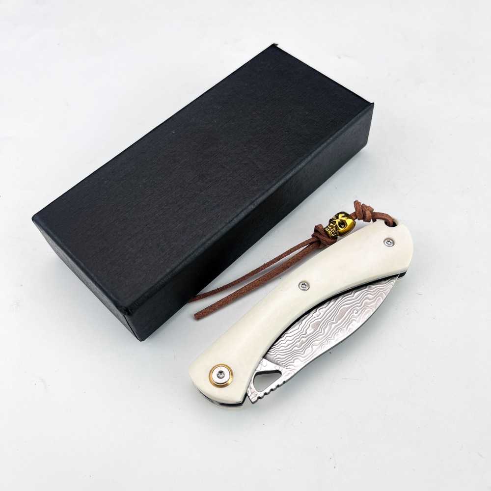 Vintage Damascustaal klein vou - Vintage Collectible Knives recensie en prijs