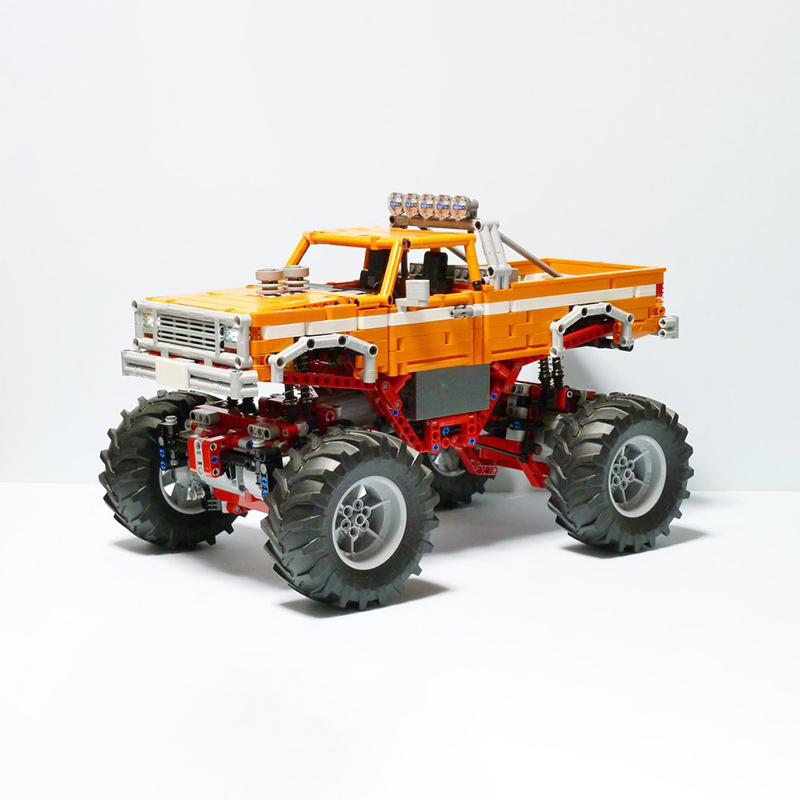 1683-delige MOC Technische Vin - Vintage Collectible Trucks recensie en prijs