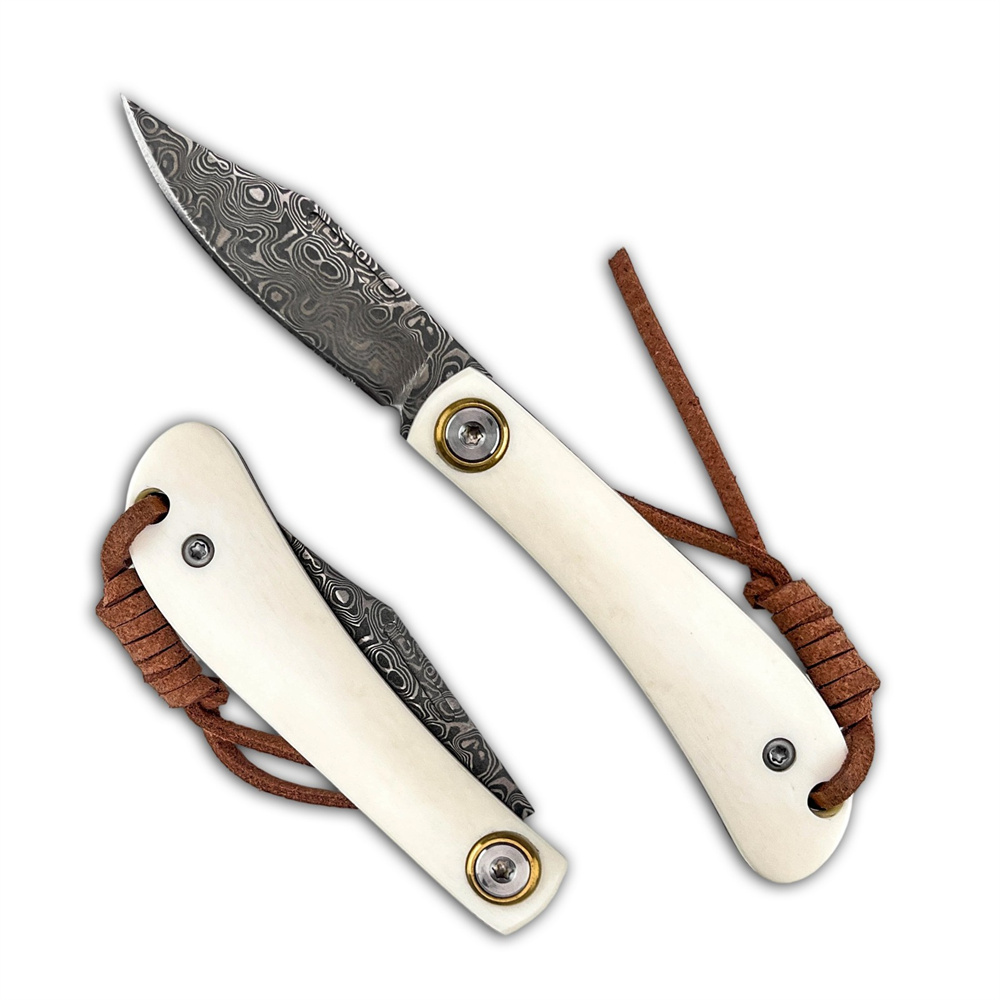 Compact vintage Damascus vouwm - Vintage Collectible Knives recensie en prijs