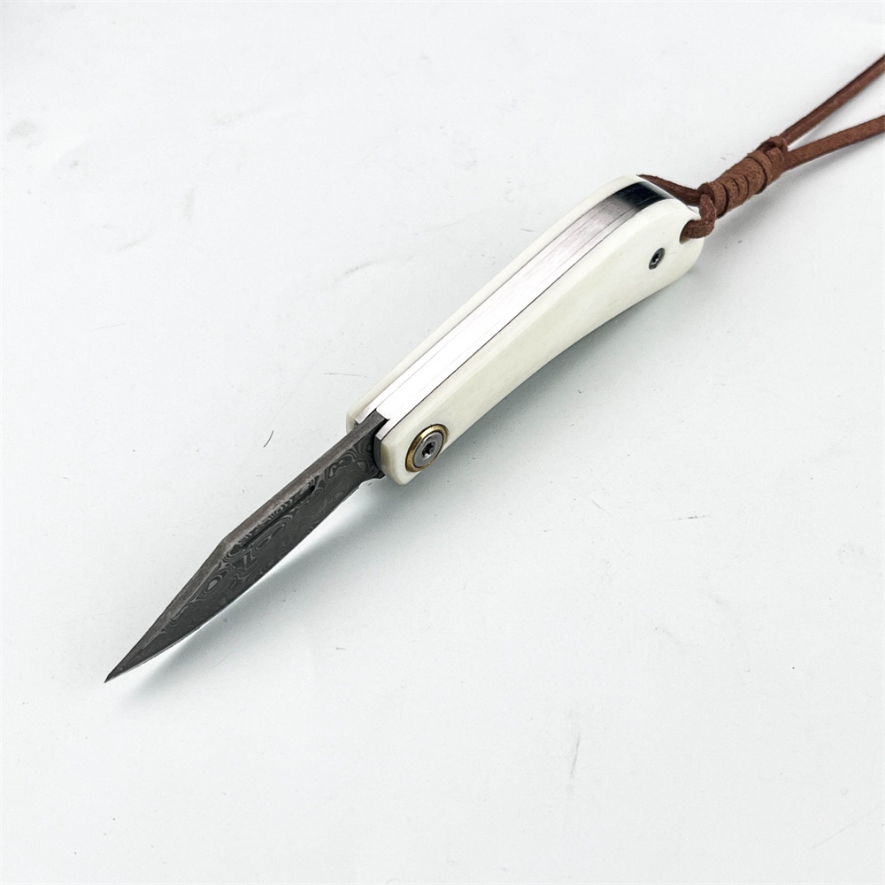 Compact vintage Damascus vouwm - Vintage Collectible Knives recensie en prijs
