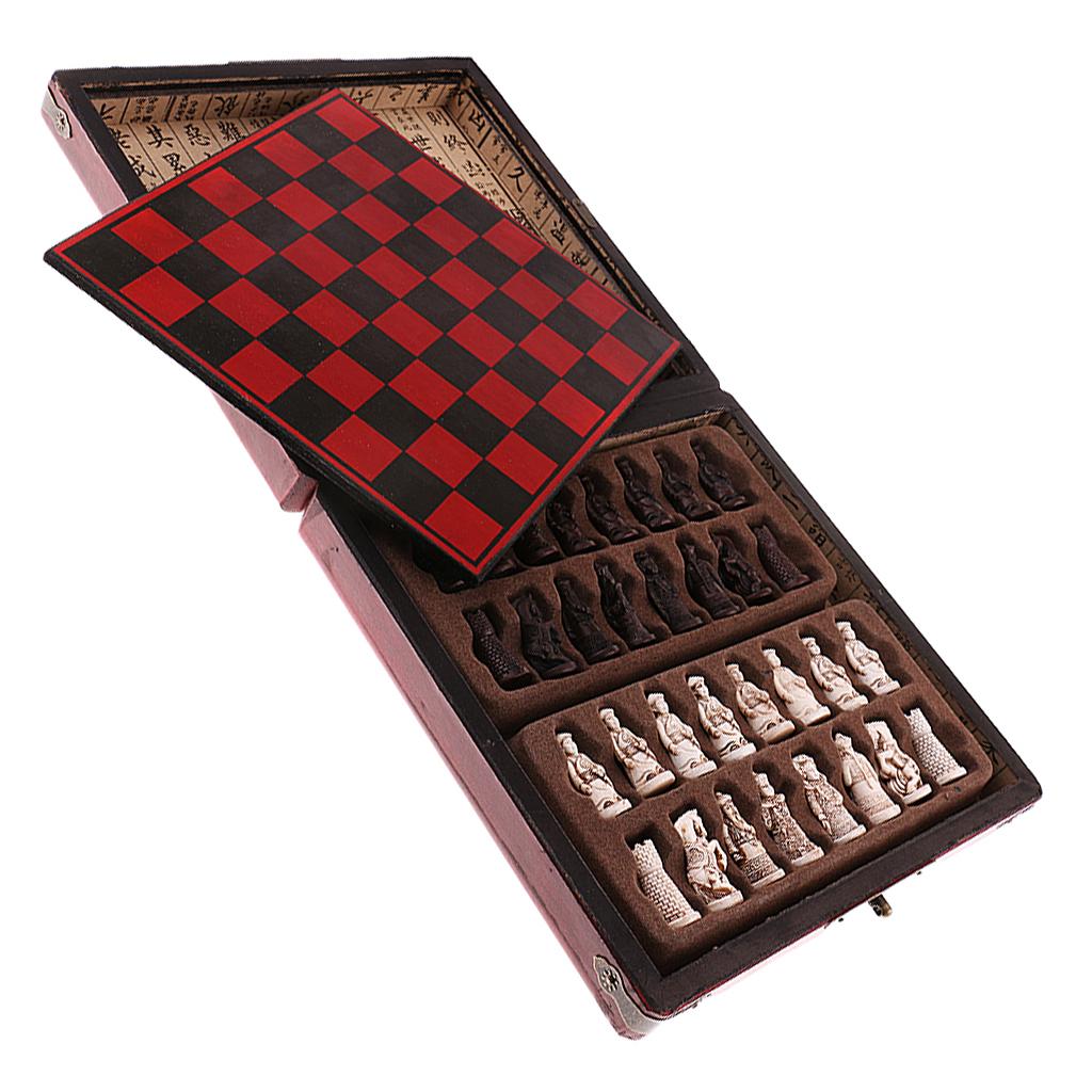 Chinees schaakspel houten mini - Vintage Collection Playset recensie en prijs
