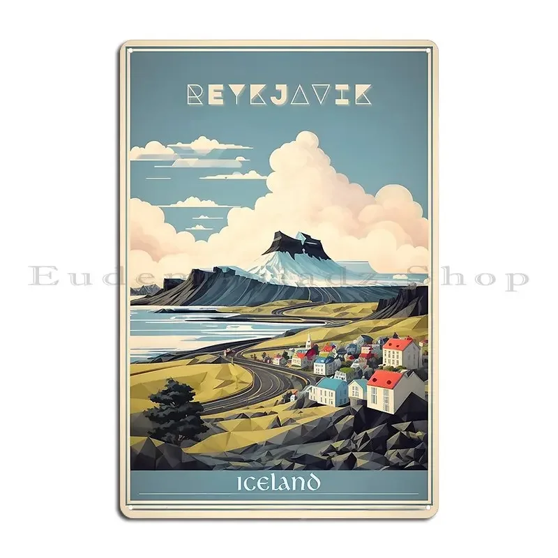 Reykjavik S Vintage Beauty Een - Vintage Collectible Posters recensie en prijs