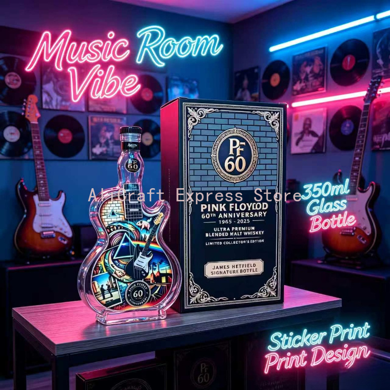 Vintage Rock Patroon Gitaar Gl - Vintage Collectible Liquor Bottles recensie en prijs