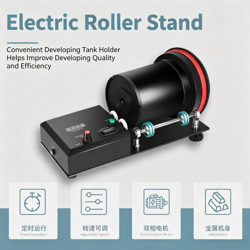 Elektrische rollende wasbeugel - Photo Develop Tank recensie en prijs