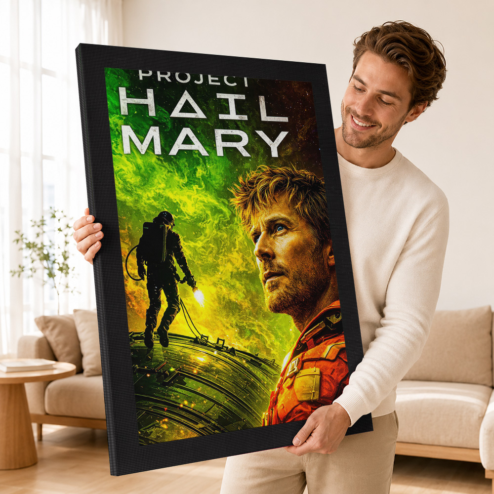 Project Hail Mary Film Canvas  - Vintage Collectible Posters recensie en prijs