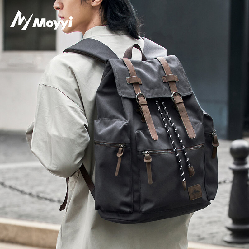 MOYYI 27L Grote Flap Rugzak Vo - Vintage Zipper recensie en prijs