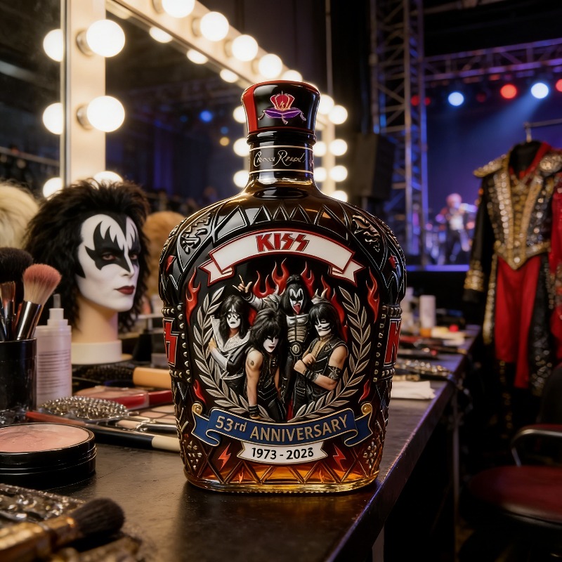 Collectible KISS band-stijl wh - Vintage Collectible Liquor Bottles recensie en prijs