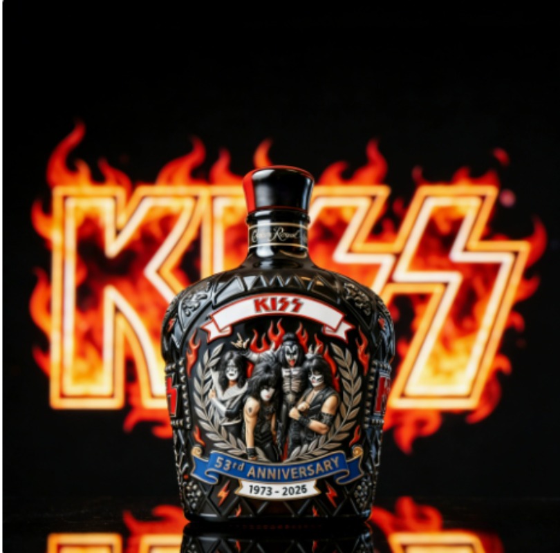 Collectible KISS band-stijl wh - Vintage Collectible Liquor Bottles recensie en prijs