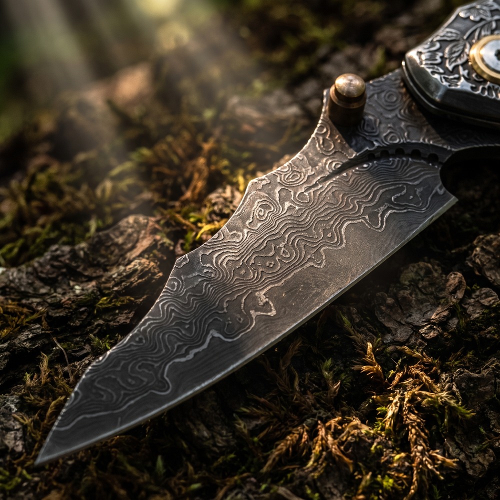 Vintage gegraveerd vouwmes met - Vintage Collectible Knives recensie en prijs