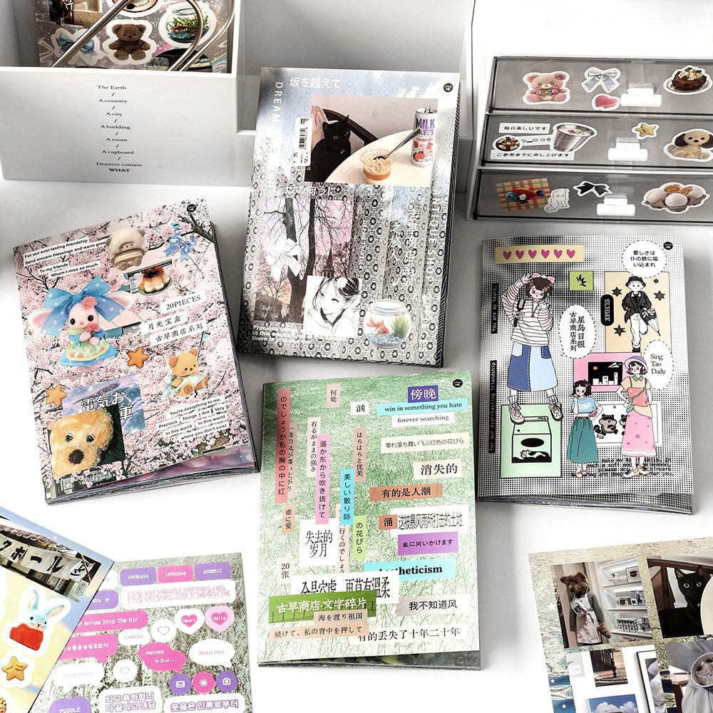 MINKYS 20 vellen/stuk schattig - Vintage Collectible Books recensie en prijs