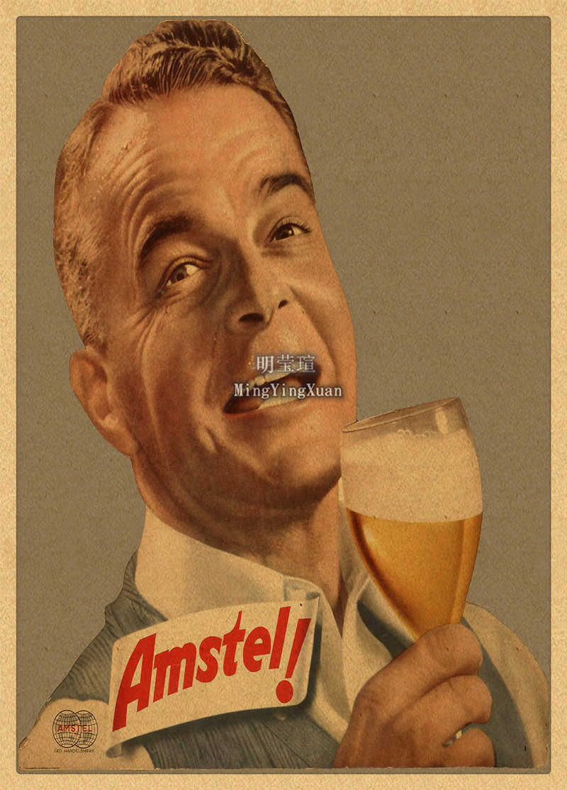 Vintage Bier Wijn Drink Grafie - Vintage Collectible Posters recensie en prijs