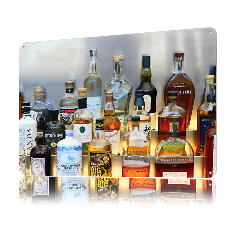 Drankfles Collectie Poster Aan - Vintage Collectible Liquor Bottles recensie en prijs