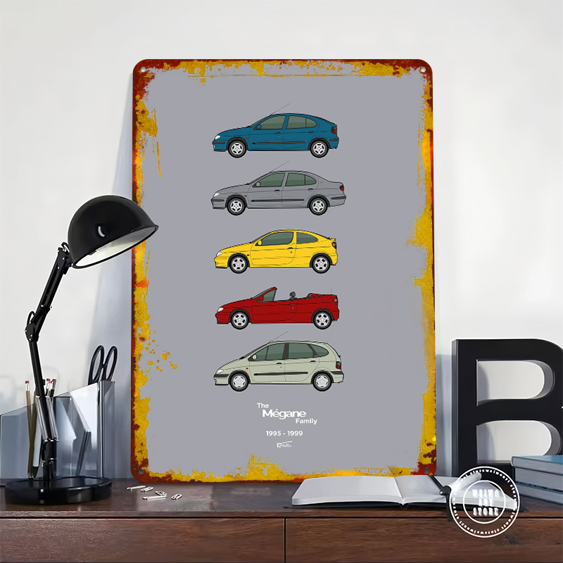 Sportwagen Megane Collection 1 - Vintage Collectible Posters recensie en prijs